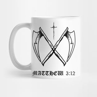 Gothic Bible Verse Christian Metal Hardcore Punk Mug